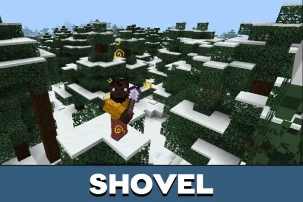 Shovel from Eat Anything Mod for Minecraft PE