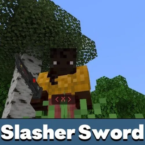 Slasher Sword Mod for Minecraft PE