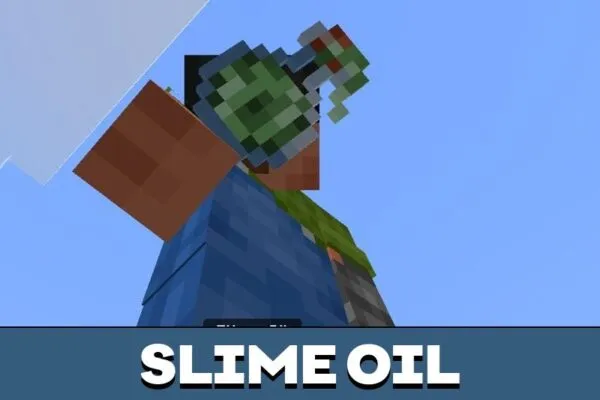 Slime Oil from Fuel Bits Mod for Minecraft PE