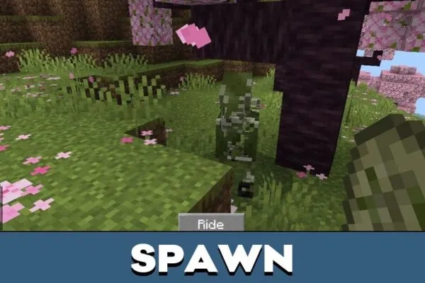 Spawn from Undead Horses Mod for Minecraft PE