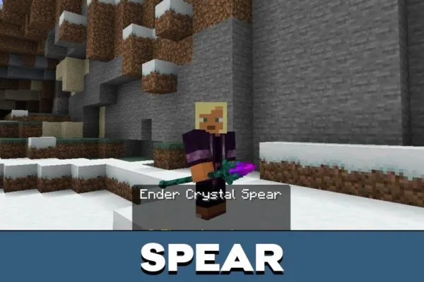 Spear from Abyssal-Ascent Mod for Minecraft PE