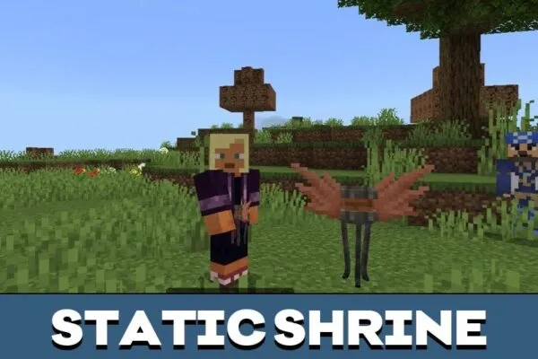 Static Shrine from Pokebedrock Mod for Minecraft PE