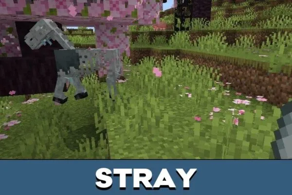 Stray from Undead Horses Mod for Minecraft PE