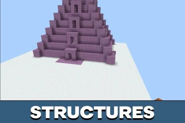 Structures from Cloud Survival Map for Minecraft PE