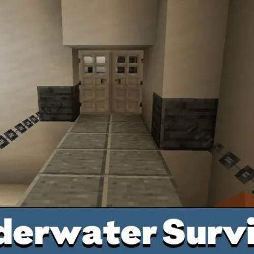 Survive Underwater Map for Minecraft PE