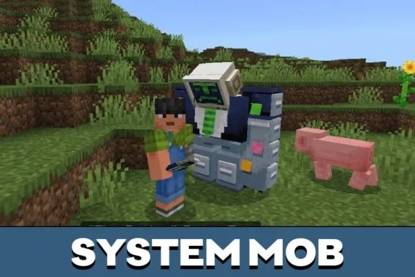 System Mob from Claims Adjuster Mod for Minecraft PE