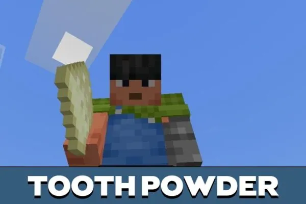 Tooth Powder from Chomp Mod for Minecraft PE