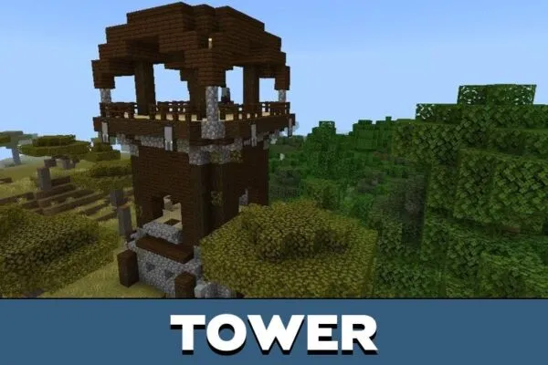 Tower from Reccurent Complex Mod for Minecraft PE