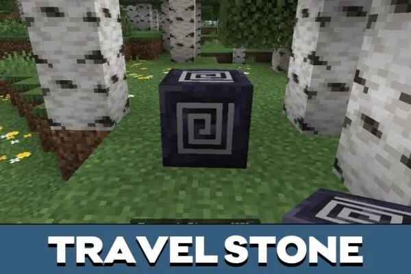 Travel Stone from Beyond The End Mod for Minecraft PE