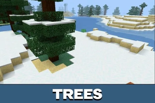 Trees from Saturated Texture Pack for Minecraft PE