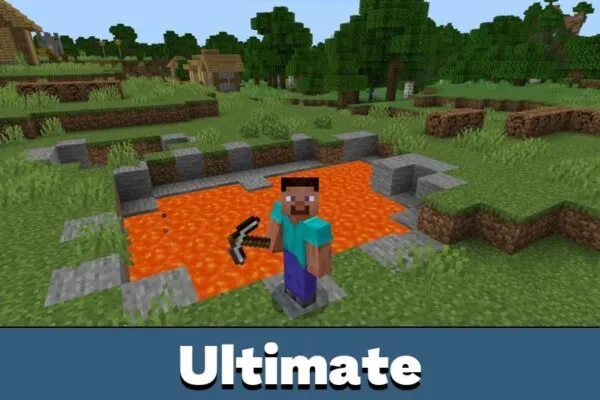 Ultimate ability from Vein Miner Cheat Mod for Minecraft PE