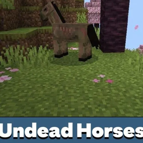 Undead Horses Mod for Minecraft PE