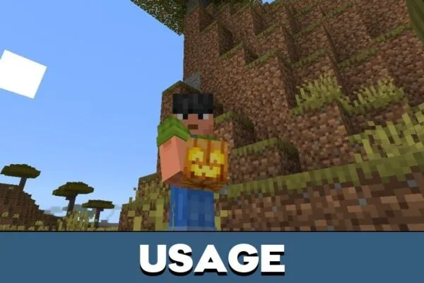Usage from Action and Stuff Texture Pack for Minecraft PE