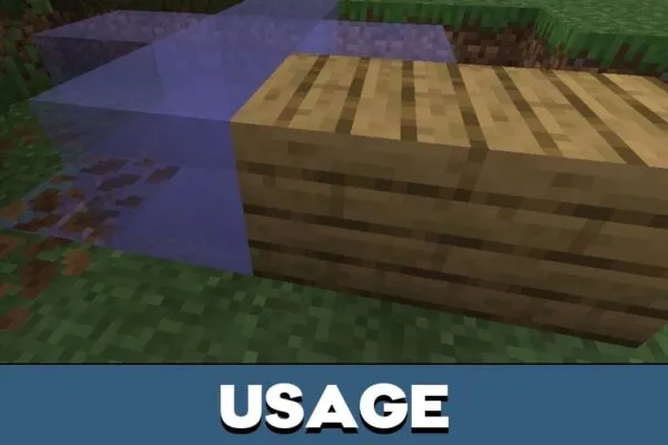 Usage from Effortless Building Mod for Minecraft PE