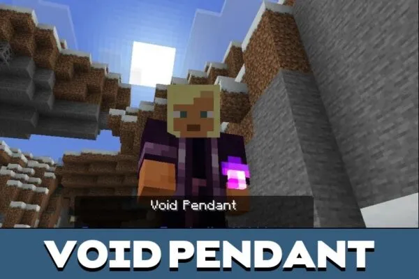 Void Pendant from Abyssal Ascent Mod for Minecraft PE
