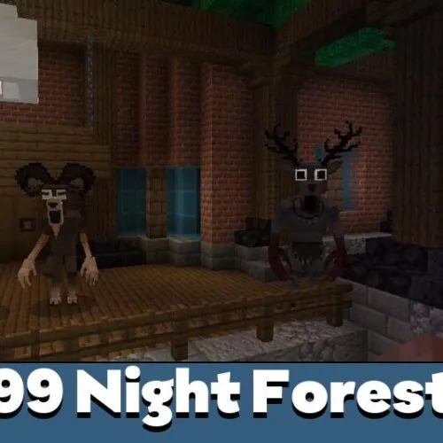 99 Night Forest Map for Minecraft PE