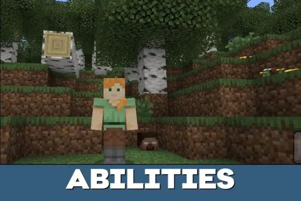 Abilities from Head Stealing Mod for Minecraft PE