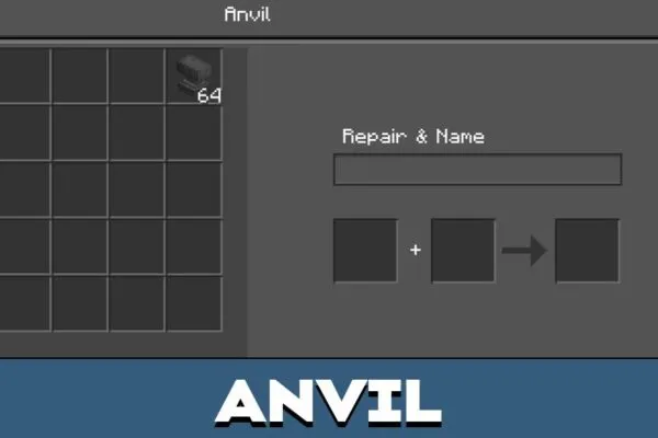 Anvil from Colourful Containers Texture Pack for Minecraft PE