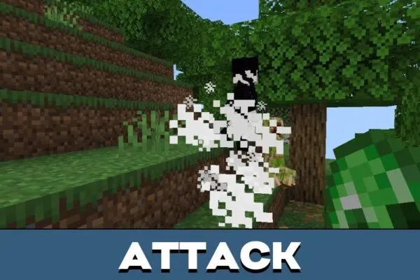 Attack from Wednesday Mod for Minecraft PE
