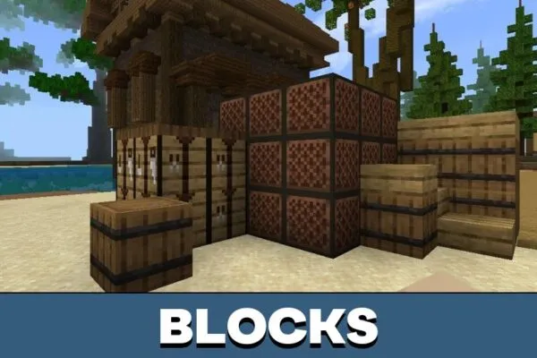Blocks from Continent Survival Map for Minecraft PE