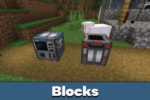 Blocks from Utility Craft Mod for Minecraft PE