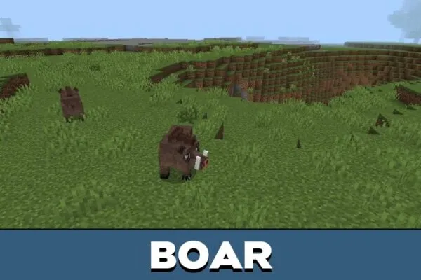 Boar from Tent Mod for Minecraft PE