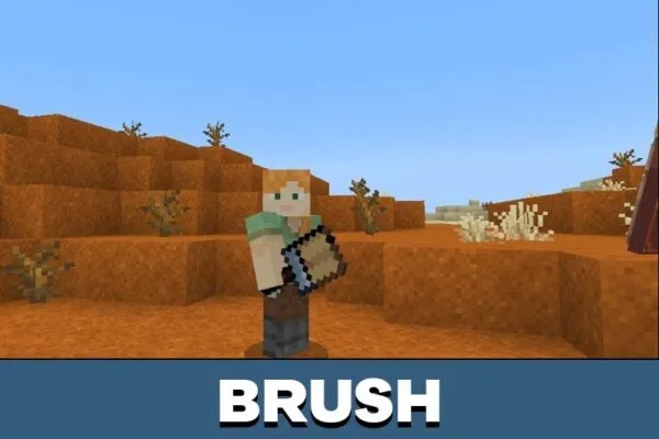 Brush from World Builder Mod for Minecraft PE