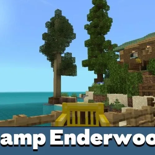Camp Enderwood Map for Minecraft PE