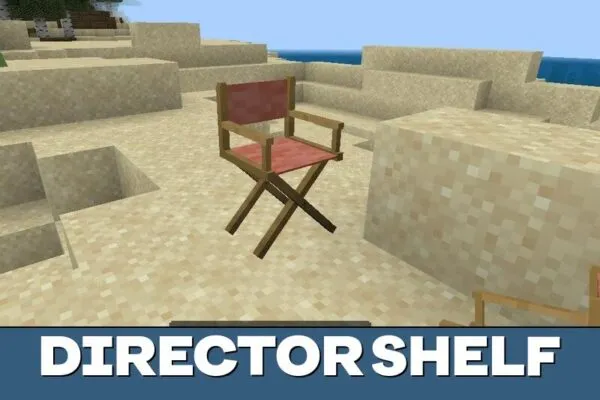 Chair from Ghoulcraft Furniture Mod for Minecraft PE