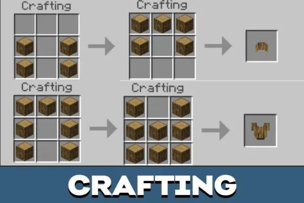 Crafting from Armor Mod for Minecraft PE