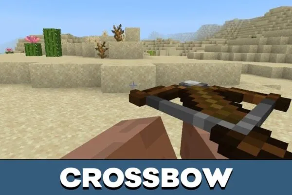 Crossbow from First Person View Texture Pack for Minecraft PE