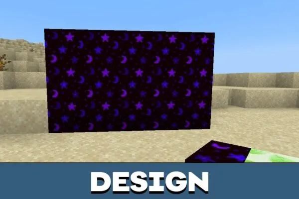 Design from Wallpaper Mod for Minecraft PE