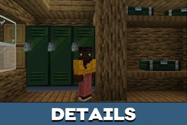 Details from Camp Enderwood Map for Minecraft PE