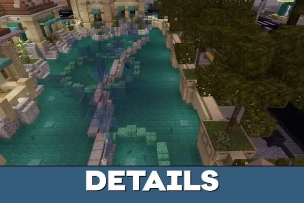 Details from Las Vegas Map for Minecraft PE