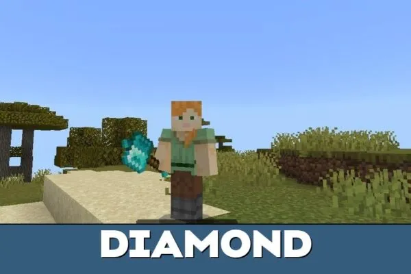 Diamond from Mace Mod for Minecraft PE