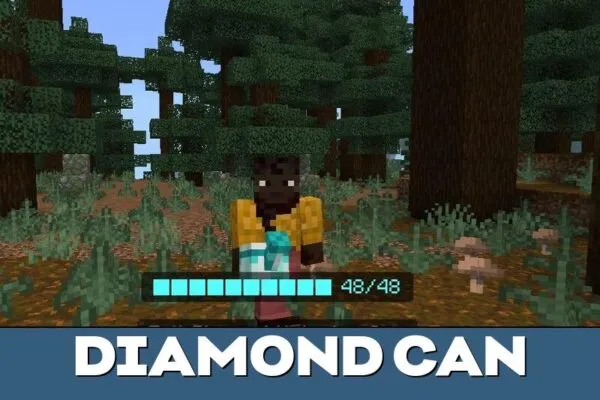 Diamond Watering Can Mod for Minecraft PE