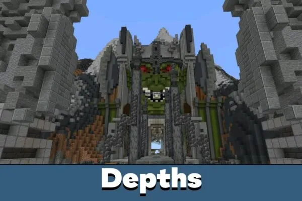 Depths from Dungeons Map for Minecraft PE