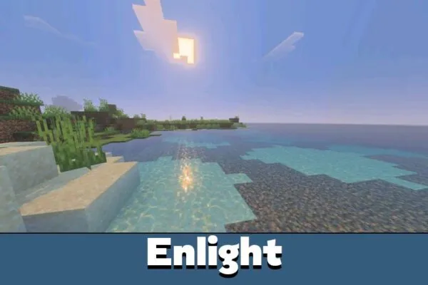 Enlight from Haptic Shader for Minecraft PE