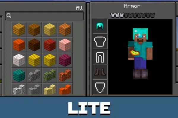 Lite from Explorer Texture Pack for Minecraft PE
