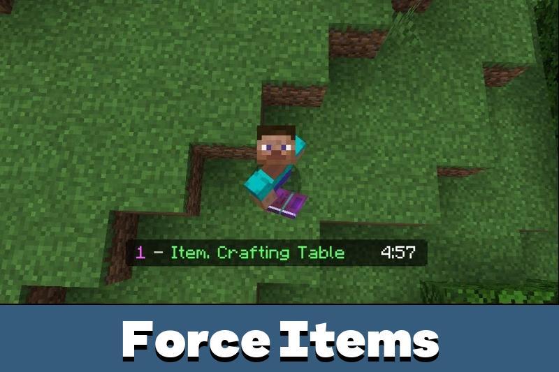 Download Force Items Map for Minecraft Bedrock Edition