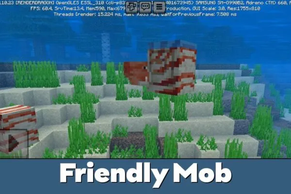 Friendly from Nautilus Mod for Minecraft PE