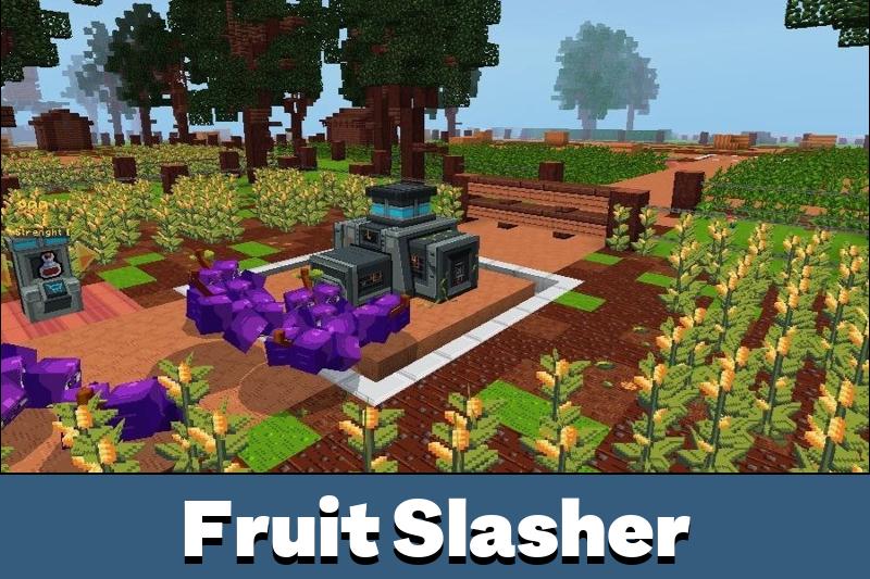 Download Fruit Slasher Map for Minecraft Bedrock Edition