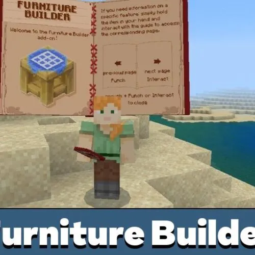 Furniture Builder Mod for Minecraft PE