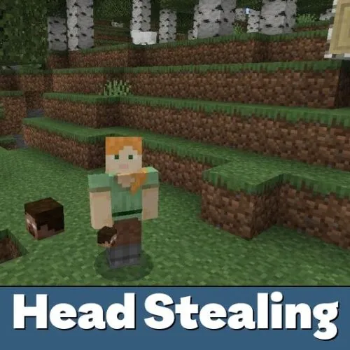Head Stealing Mod for Minecraft PE