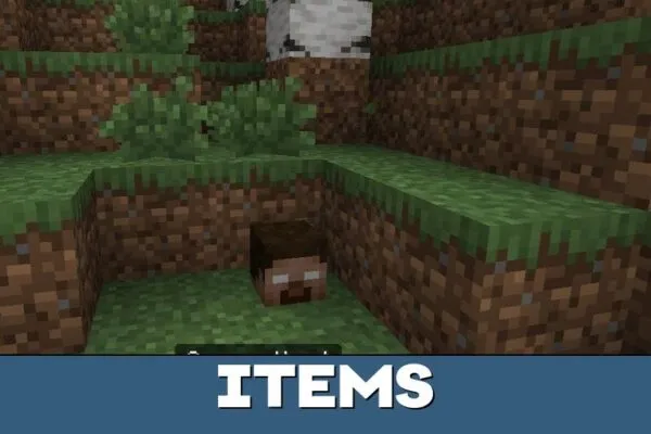 Items from Head Stealing Mod for Minecraft PE