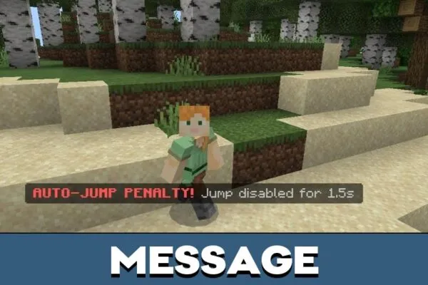 Message from Counter Strike Mod for Minecraft PE