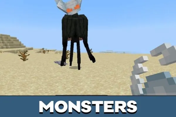 Monsters from Hollow Knight Mod for Minecraft PE