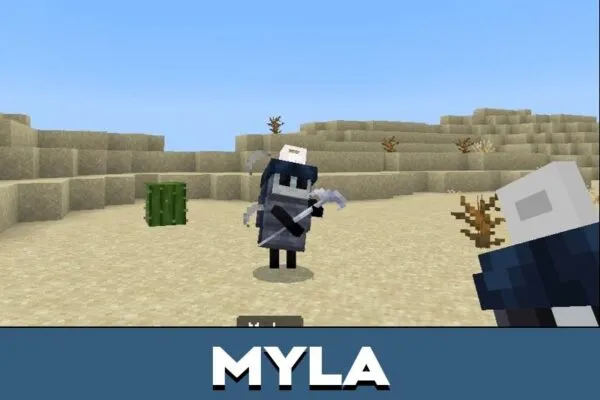 Myla from Hollow Knight Mod for Minecraft PE