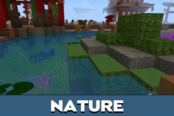 Nature from Ninja Empire Map for Minecraft PE