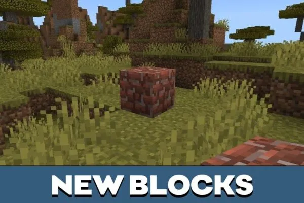 New Blocks from Lost Blocks Mod for Minecraft PE